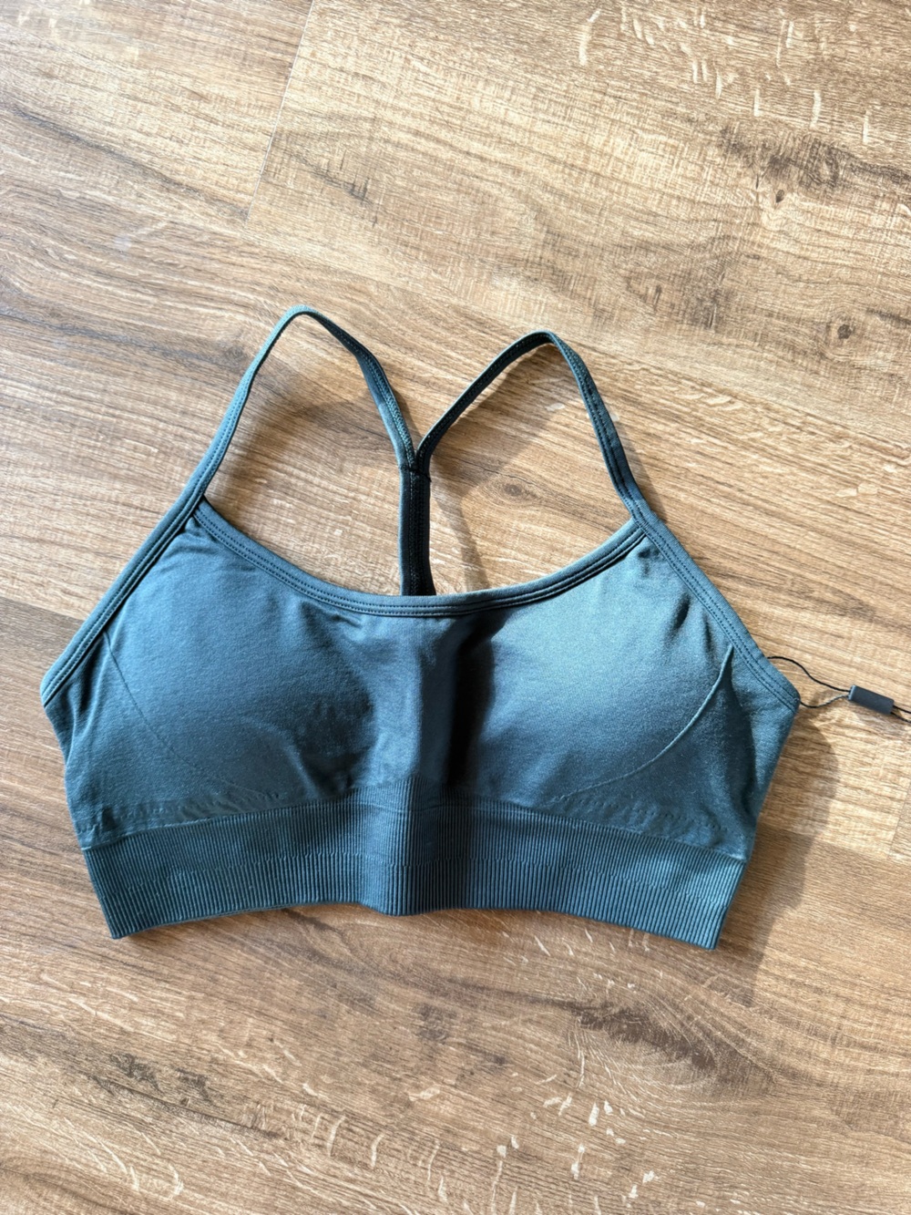 AYBL Empower Seamless Racerback Sports Bra — Dark Teal